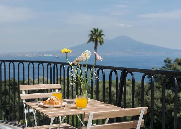 Bayview Posillipo, Luxury Terrace & Private Parking - Stunning View